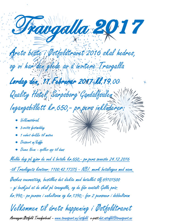 Travgalla 2016
